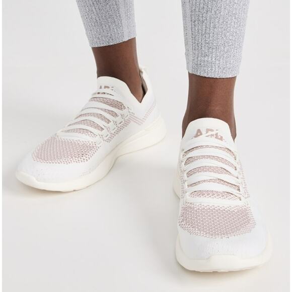 NEW APL Men's Techloom Breeze Ivory Cedar Athletic Shoes - Picture 3 of 13